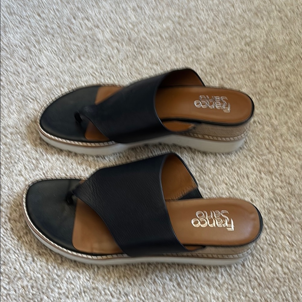 Franco Sarto Black Women's Sandals